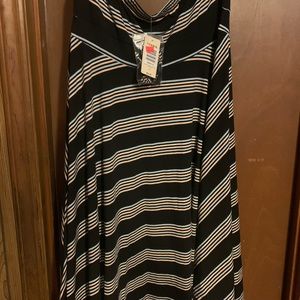 Torrid maxi strapless dress